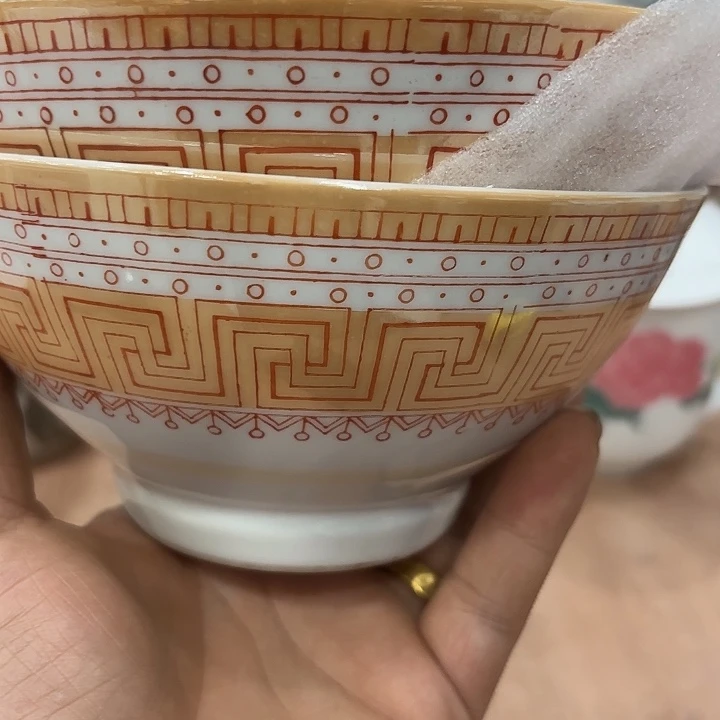 美****.15公分米饭，碗，米饭，碗，两个微瑕