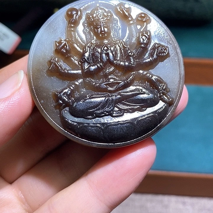百***科颈饰未镶嵌和田玉
