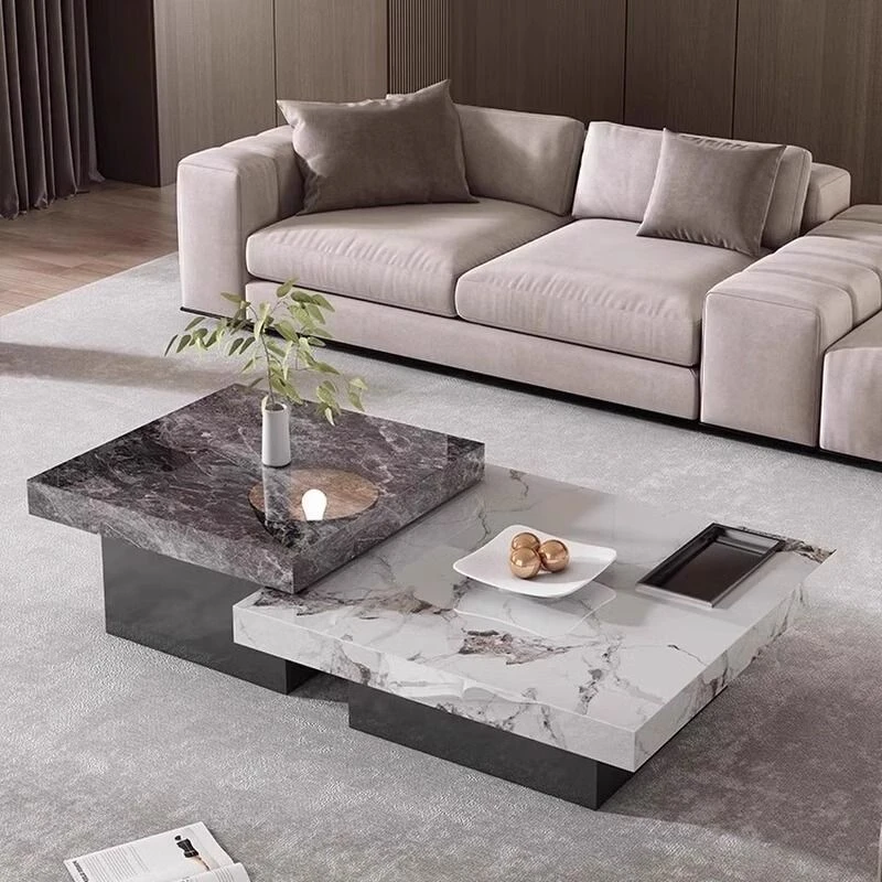 【2025】新款意式岩板茶几现代极简客厅家用简约设计师小户型轻奢的