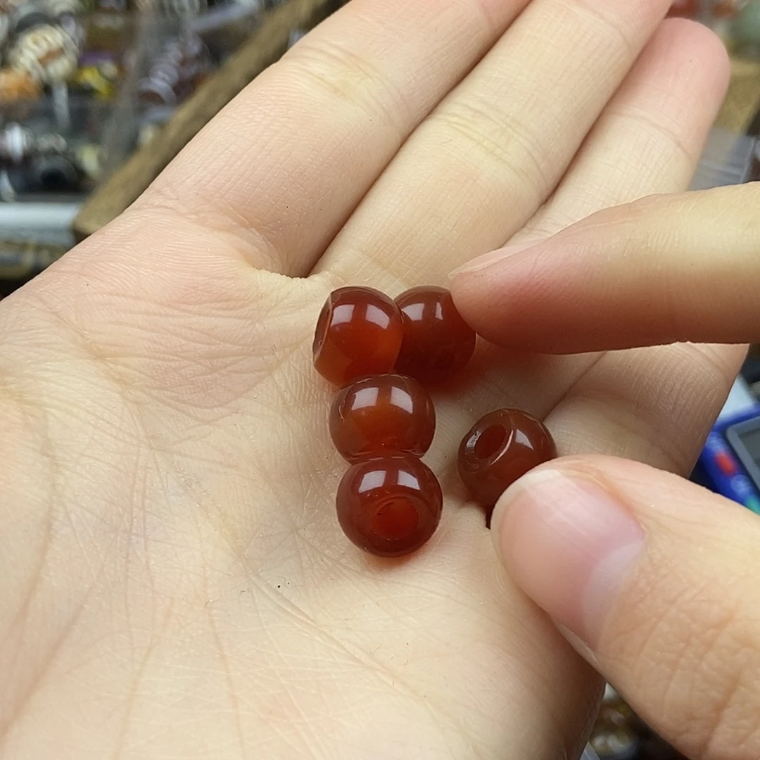 玛瑙/玉髓未镶嵌玛瑙配珠玛瑙散珠