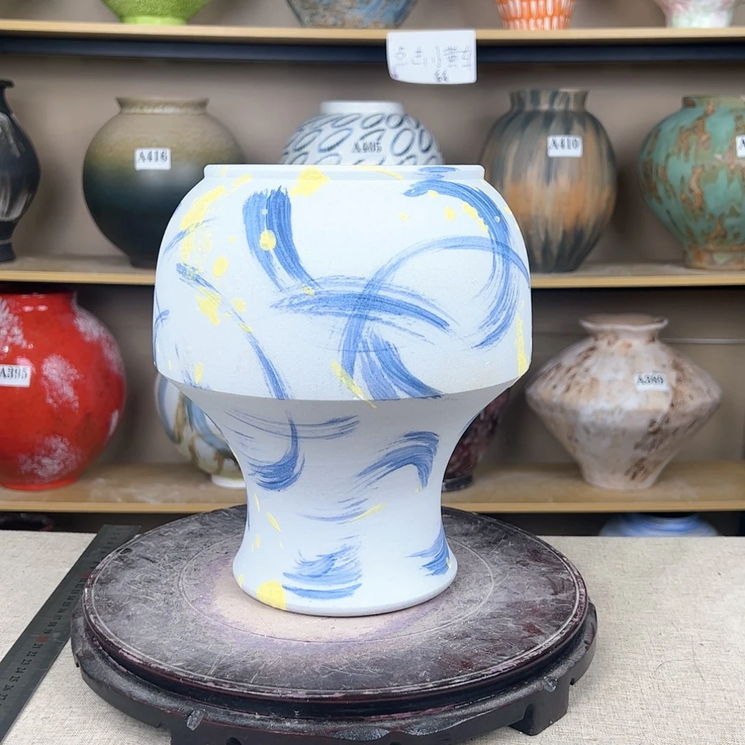 陶瓷29花瓶摆件创意