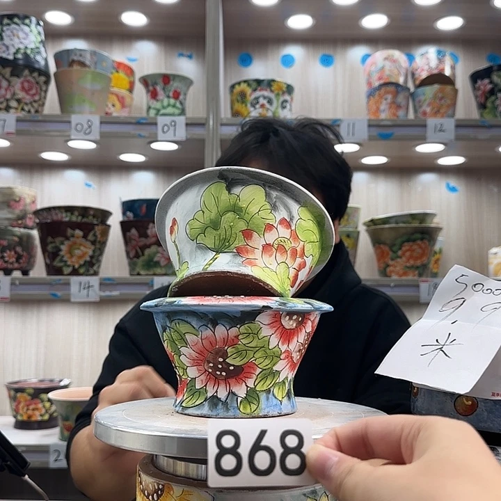 紫砂花盆瑕疵瑕疵868