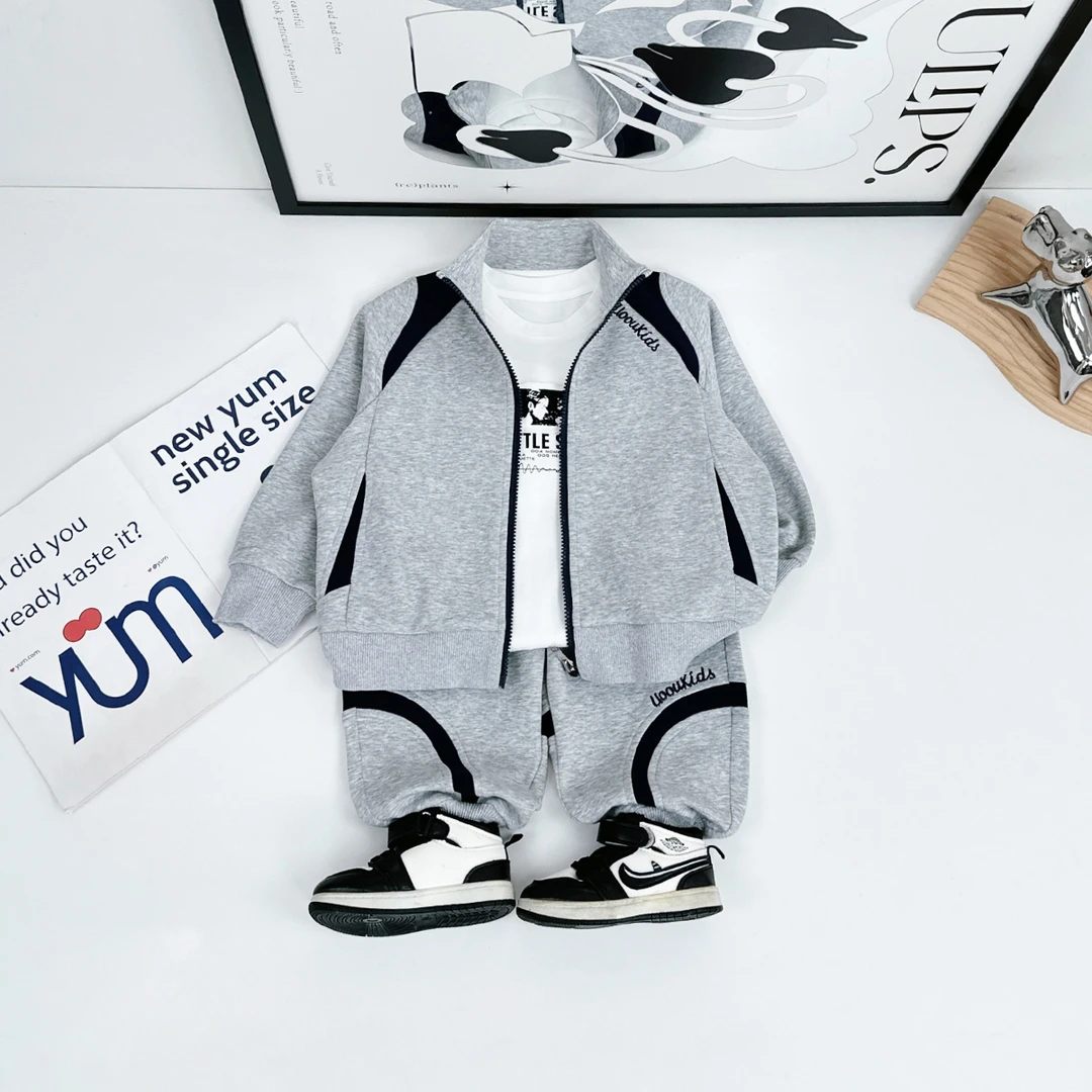 男童套装2025新款春装儿童春秋季两件套潮 BDC25711 悠悠童话童装