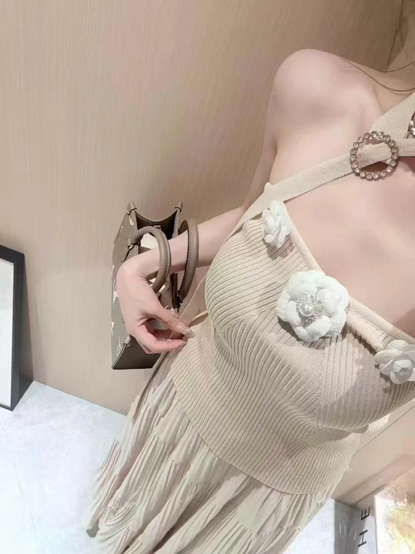 《桃子家》女装 显瘦辣妹风夏季印花修身时尚气质小众甜美百搭洋气