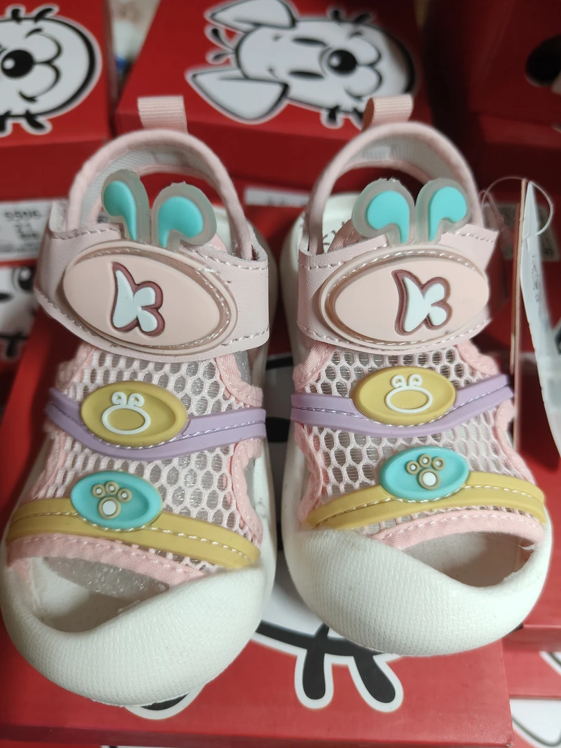 透气夏季卡通镂空学步鞋