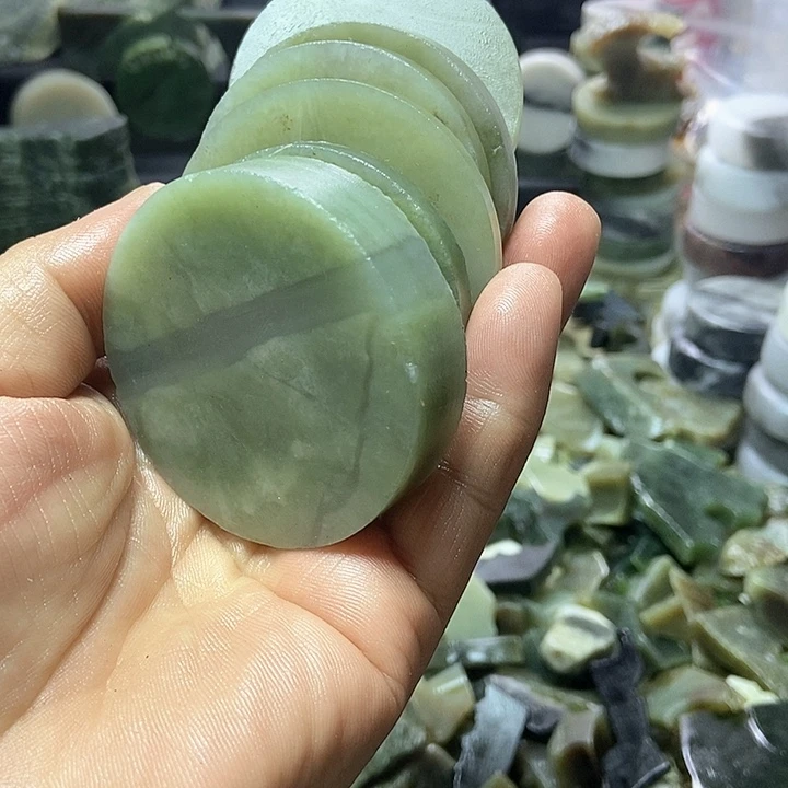 和田玉项链未镶嵌美*