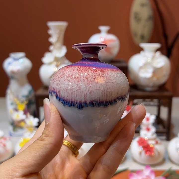 景德镇陶瓷手工精致陶瓷摆件