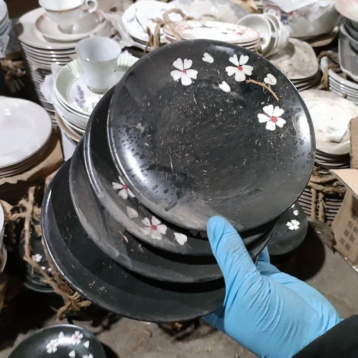 摆件陶瓷盘子碗啥都有大号