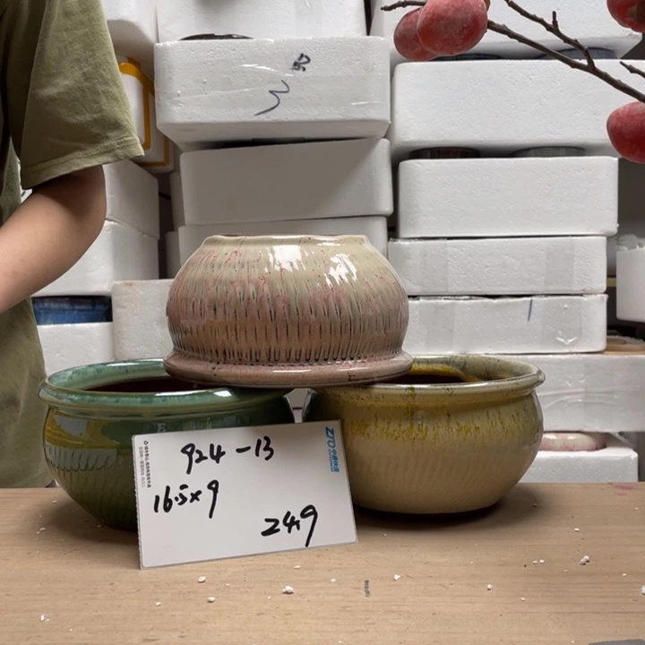 粗陶多肉花盆微瑕13