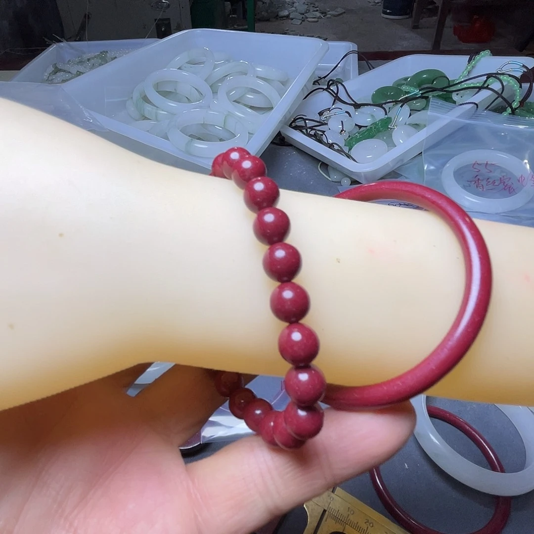 石英质玉手链未镶嵌