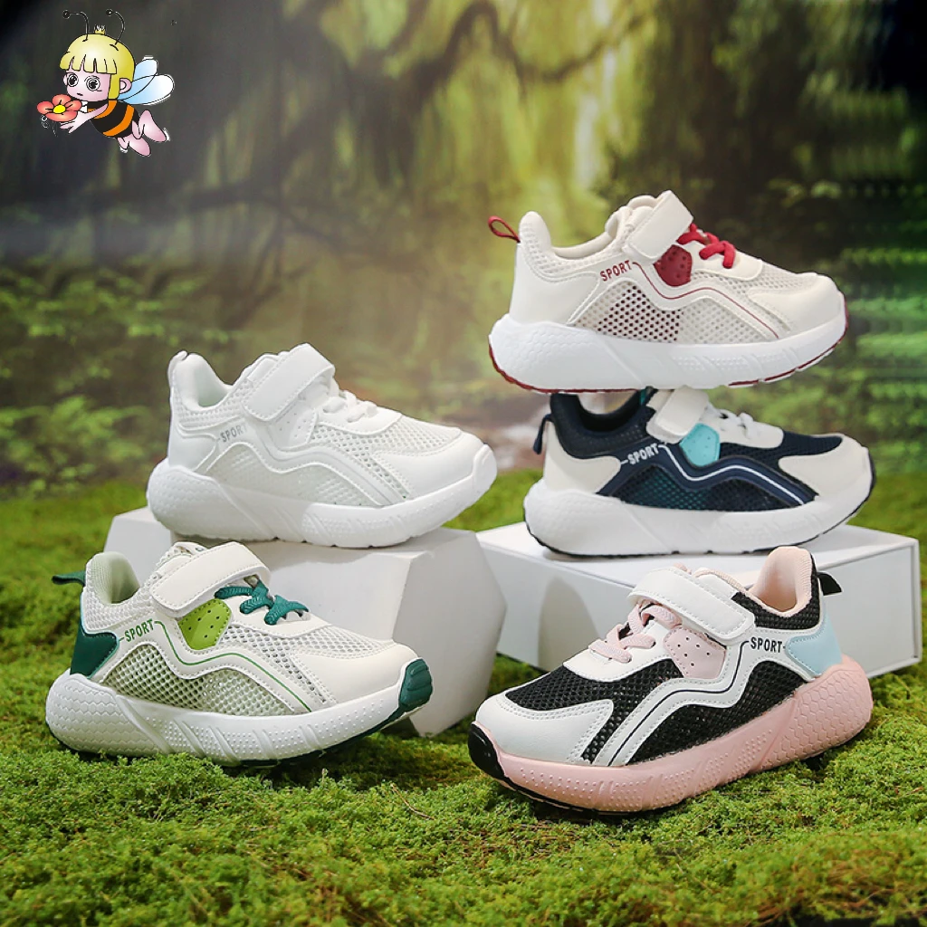 MGDHF儿童夏季单网运动鞋中大童百搭透气网面休闲跑步运动鞋678