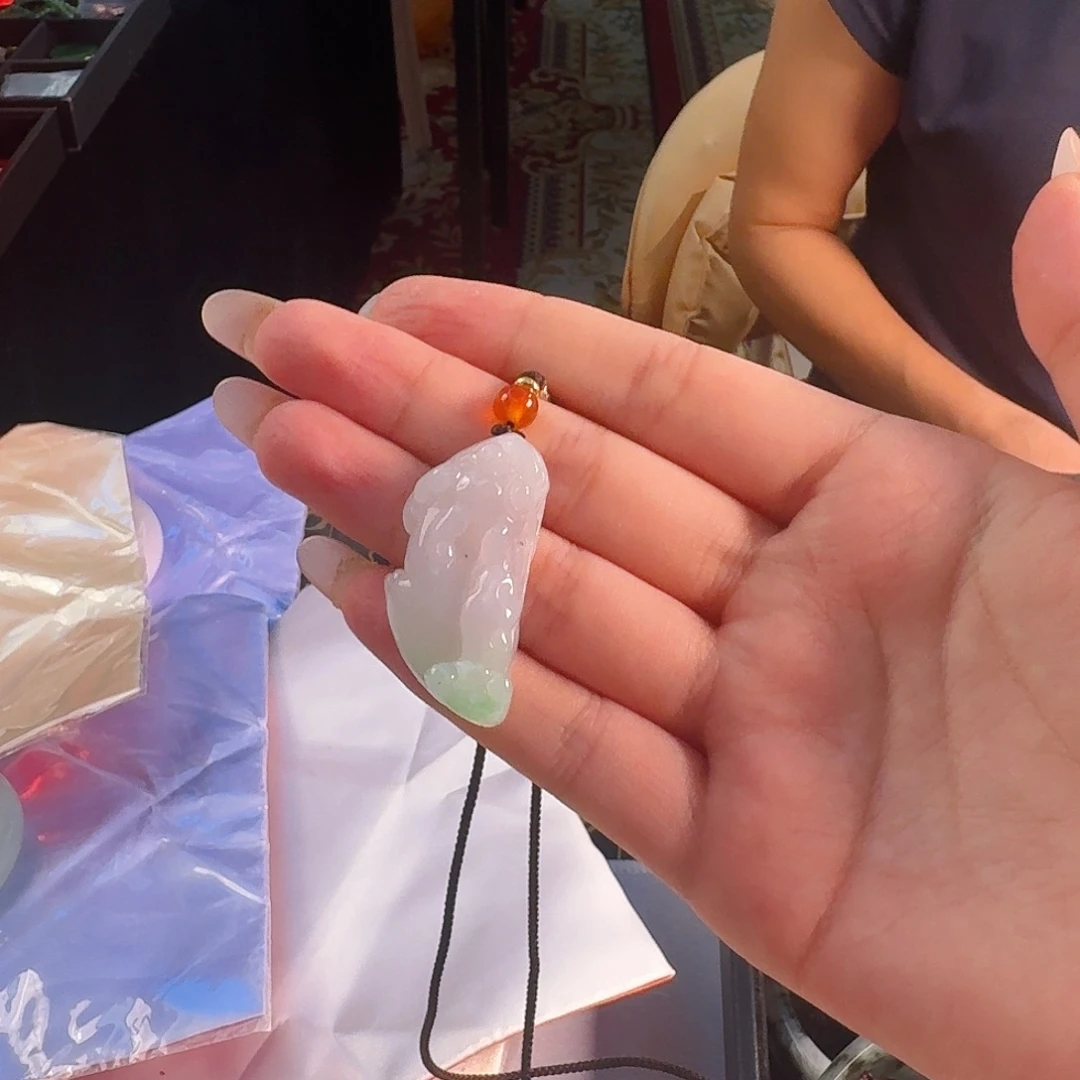 颈饰未镶嵌翡翠貔貅