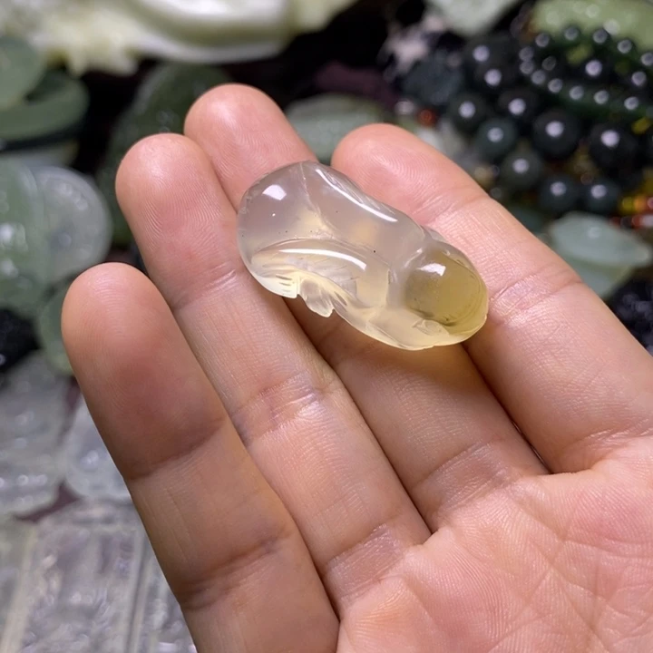 未镶嵌岫玉岫玉颈饰