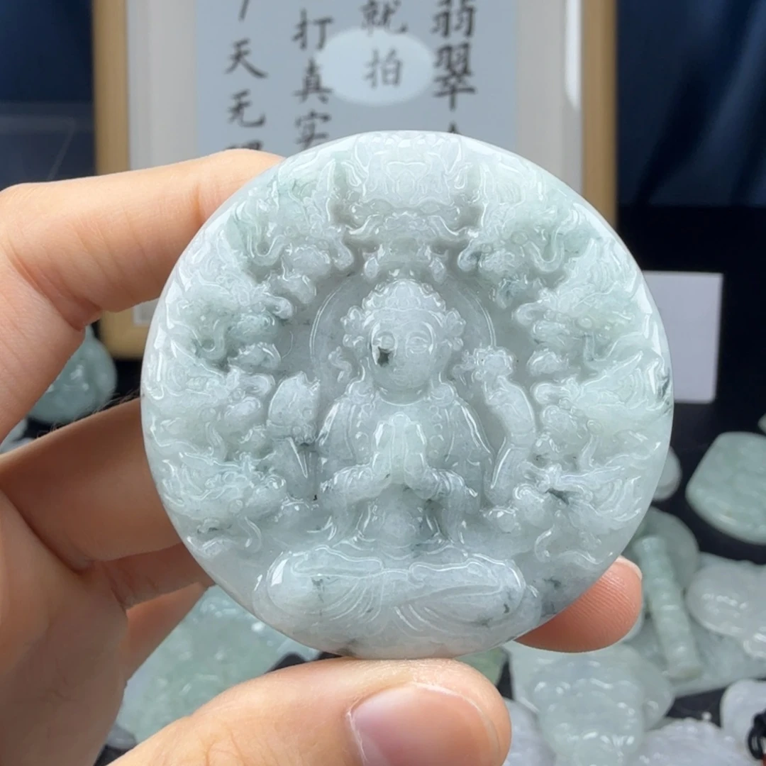 颈饰未镶嵌翡翠翡翠