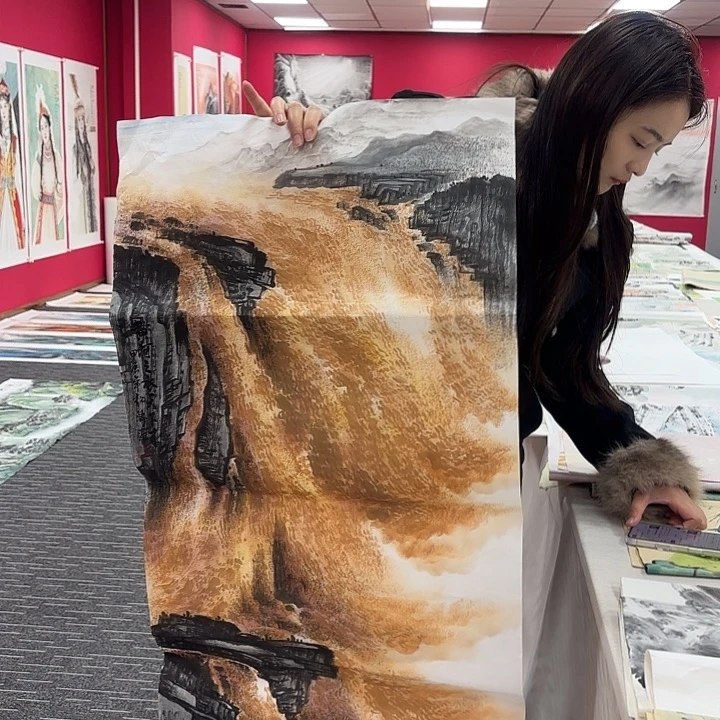 国画国画作品纯手绘