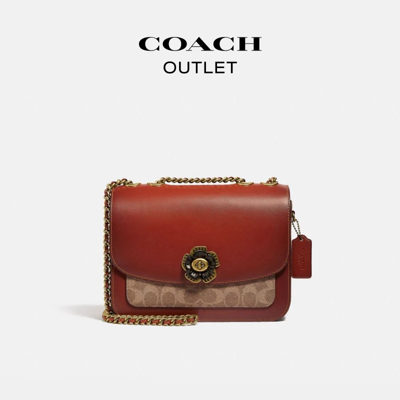 【千颂妮专享】COACH/蔻驰奥莱 女士经典标志MADISON单肩包