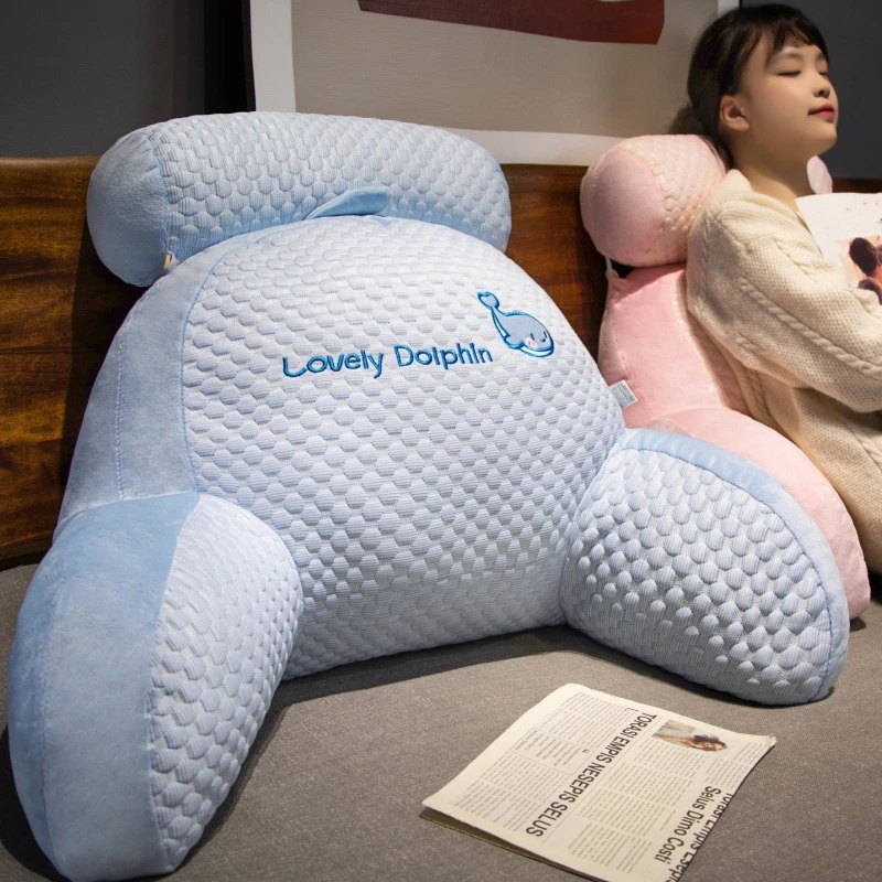 床头靠垫大靠背靠枕床头玩手机抱枕宿舍床上看书沙发护腰靠垫冬季