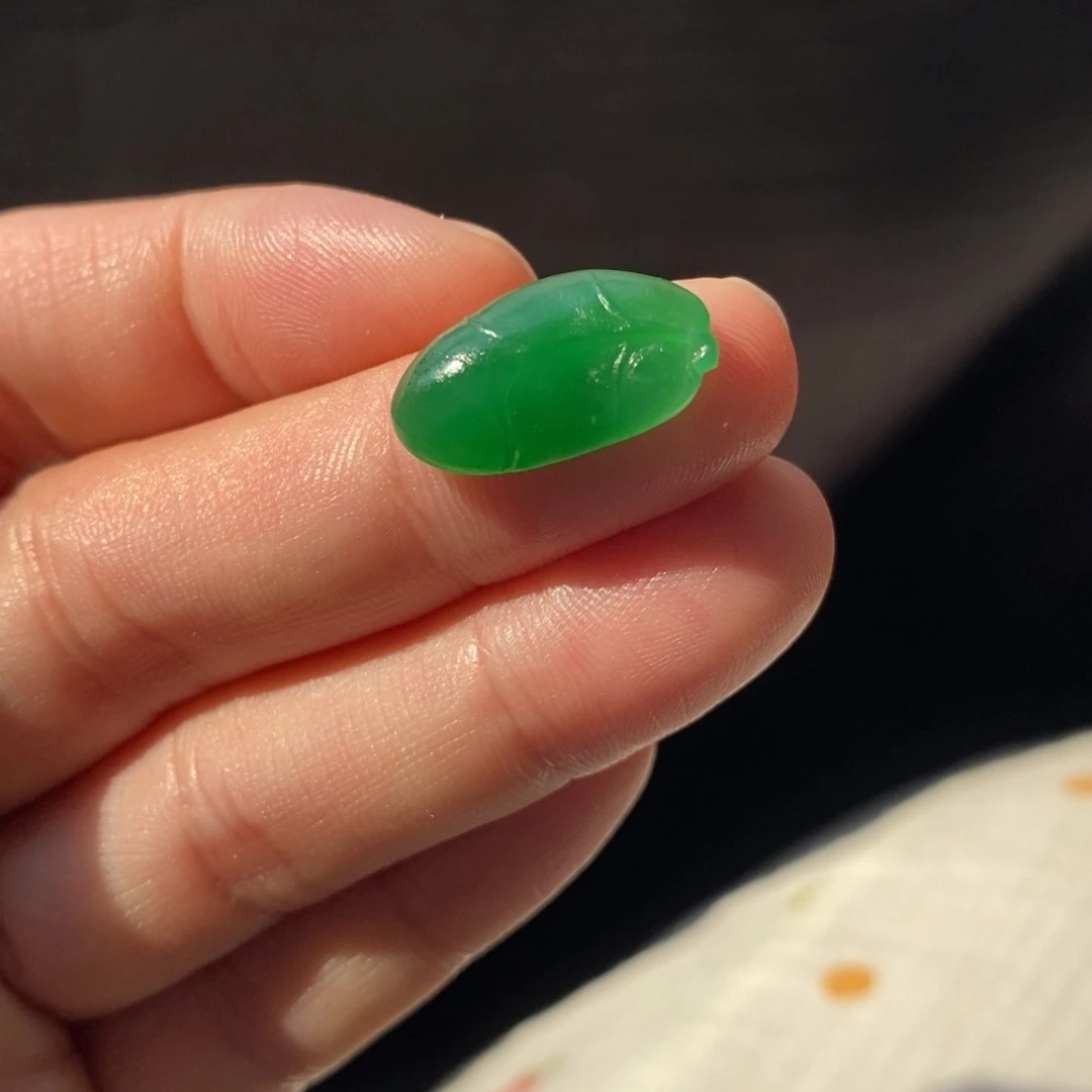 定制翡翠未镶嵌树叶