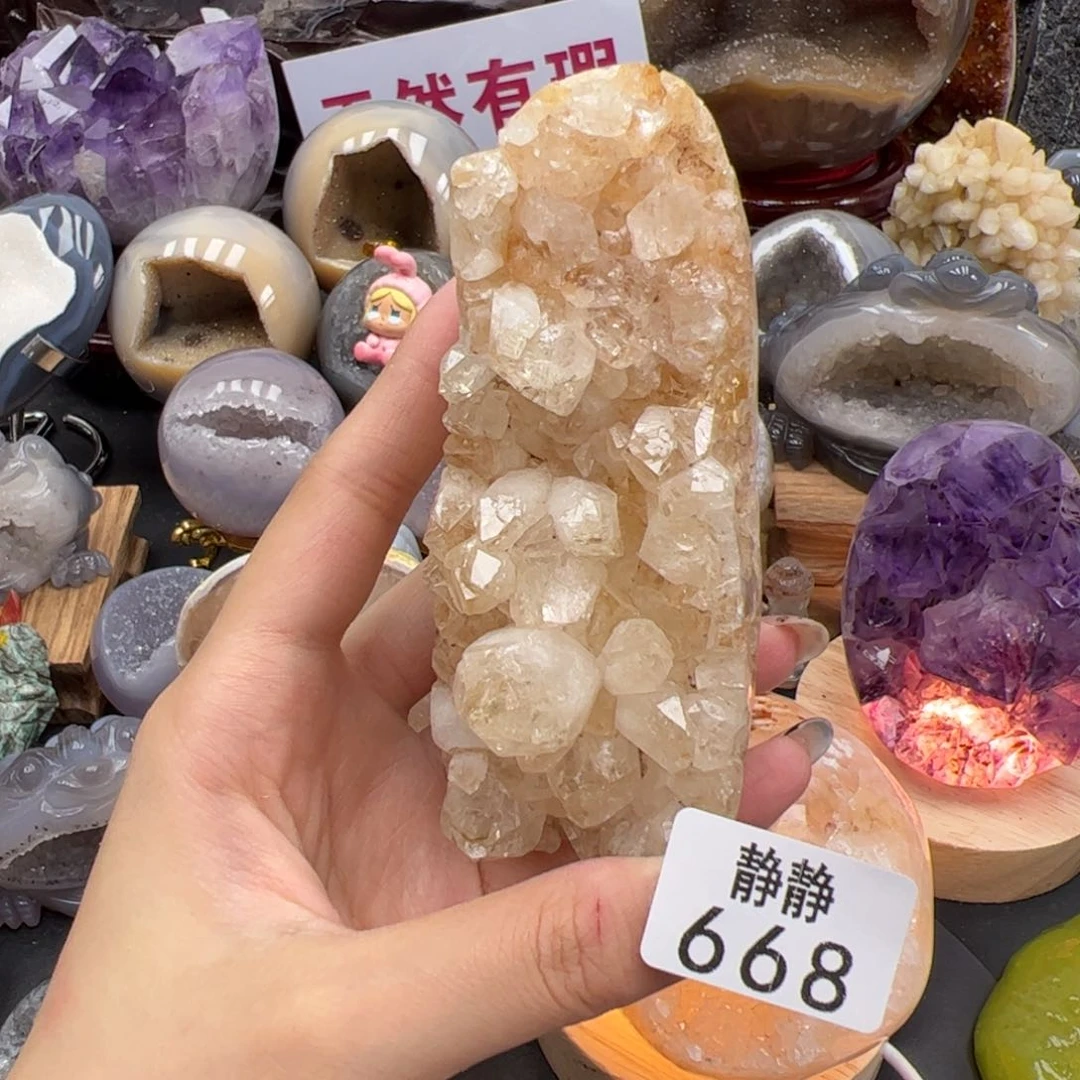未镶嵌大型摆件（非配饰）水晶668