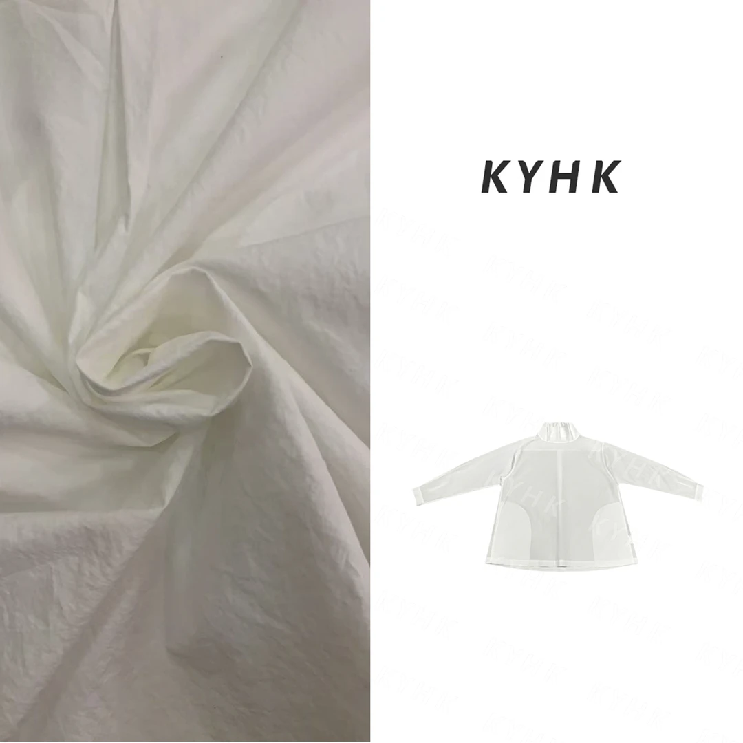 KYHK极简休闲纯色长袖棉高领衬衫女250249