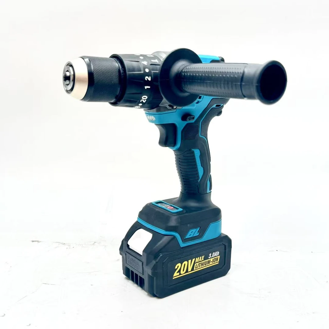 牧高 4820电机13MM夹头20v带冲击无刷电钻一电M195-H13-A1