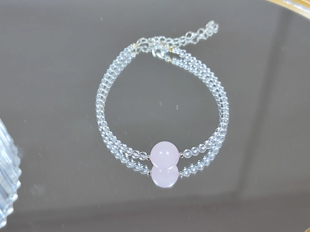 天然粉水晶手链（多样性发其一） A30