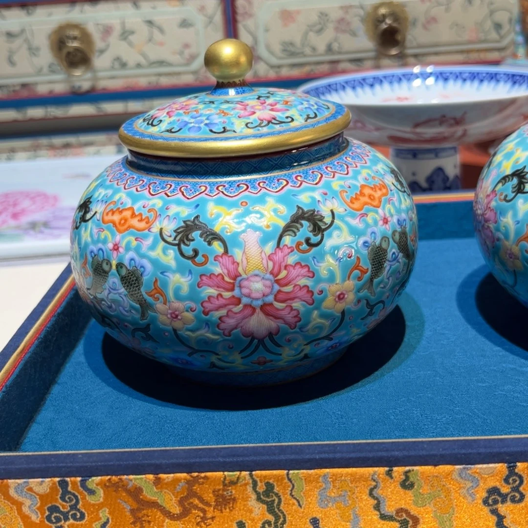 封***｀纯手工手绘 高端茶器