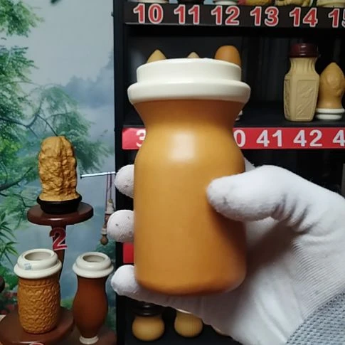 道***藏范制蝈蝈葫芦密胺螺丝口盖已刷茶