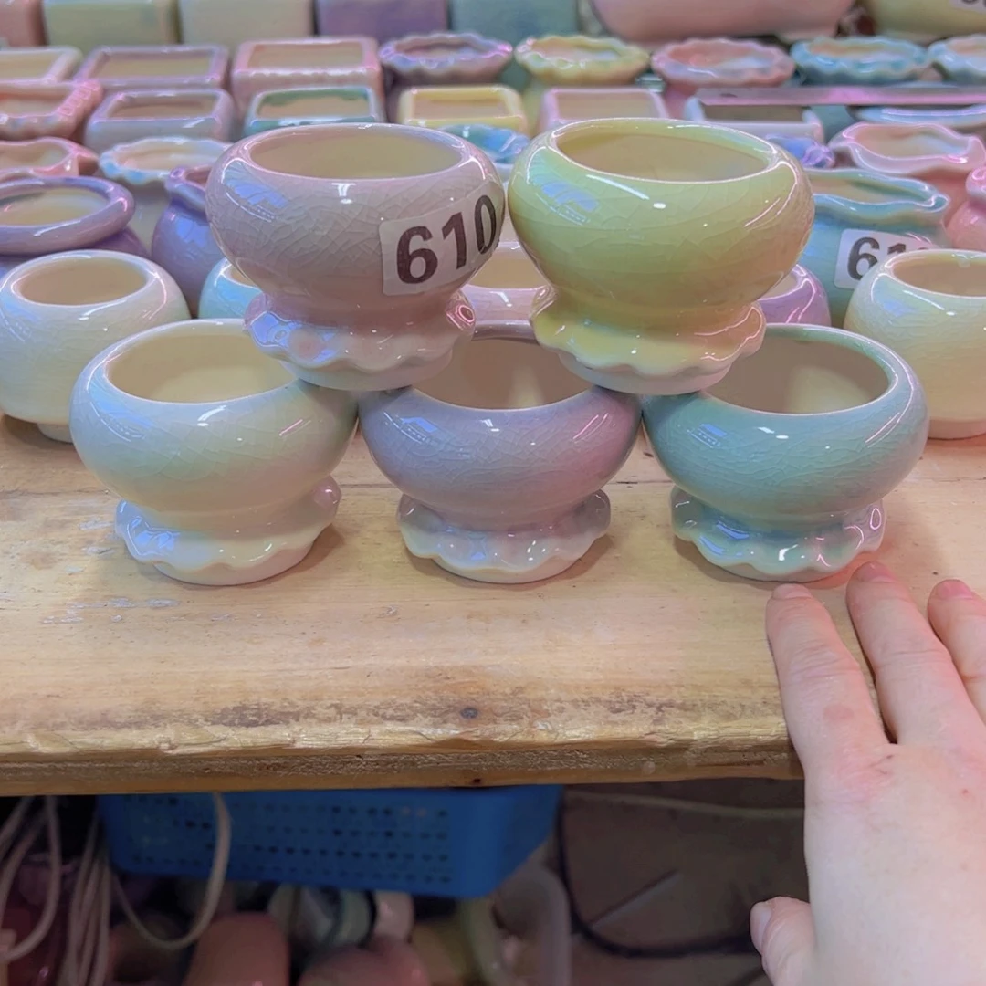 陶瓷花盆当场凑满12包邮