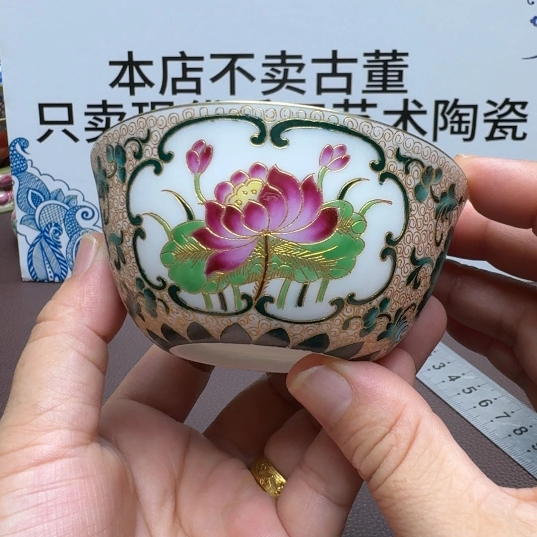 景德镇手工手绘展示