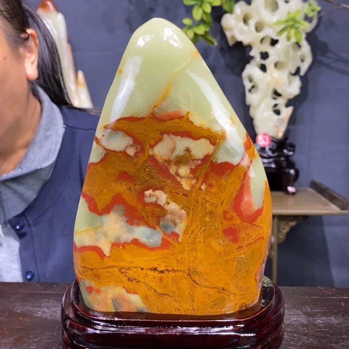 石材精品古青石摆件