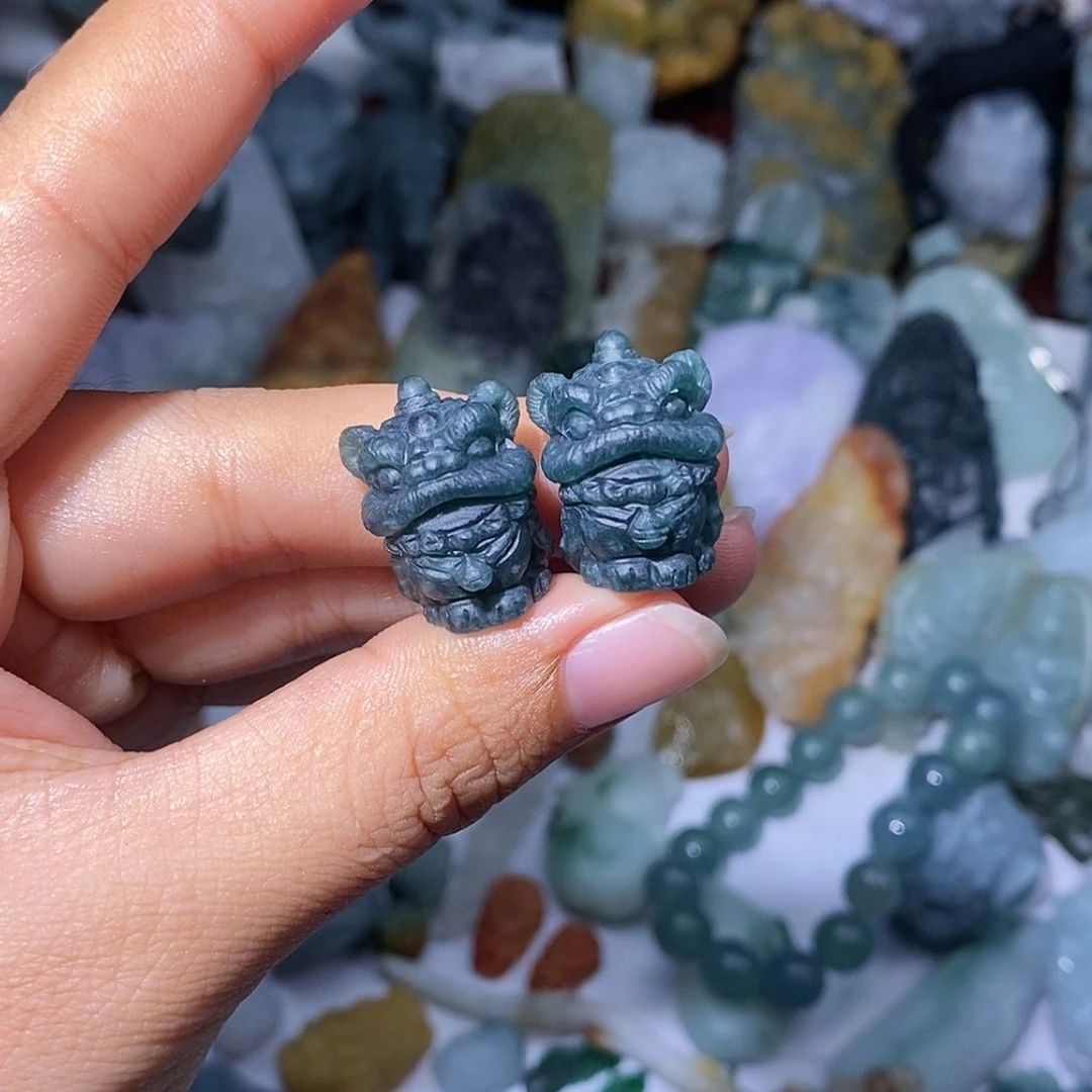 【闪购商品】未镶嵌定制翡翠心**动翡翠