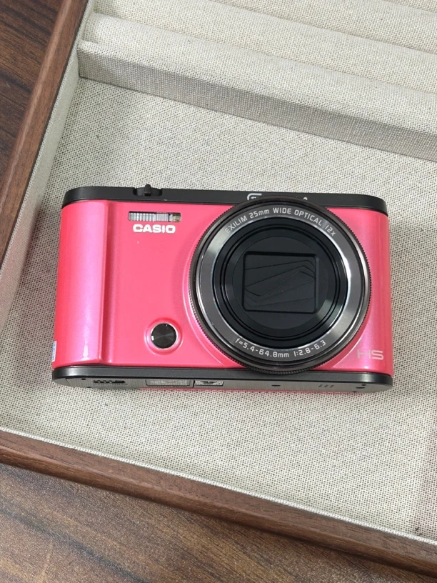 95新 Casio/卡西欧 zr3500 粉色 可WiFi美颜自拍翻转屏
