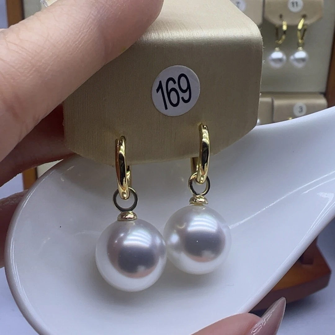 淡水珍珠耳饰未镶嵌