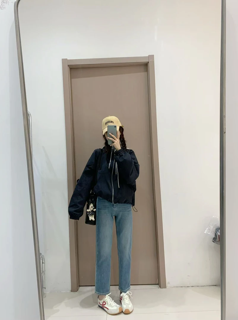 椿·予静【假两件】戴帽外套