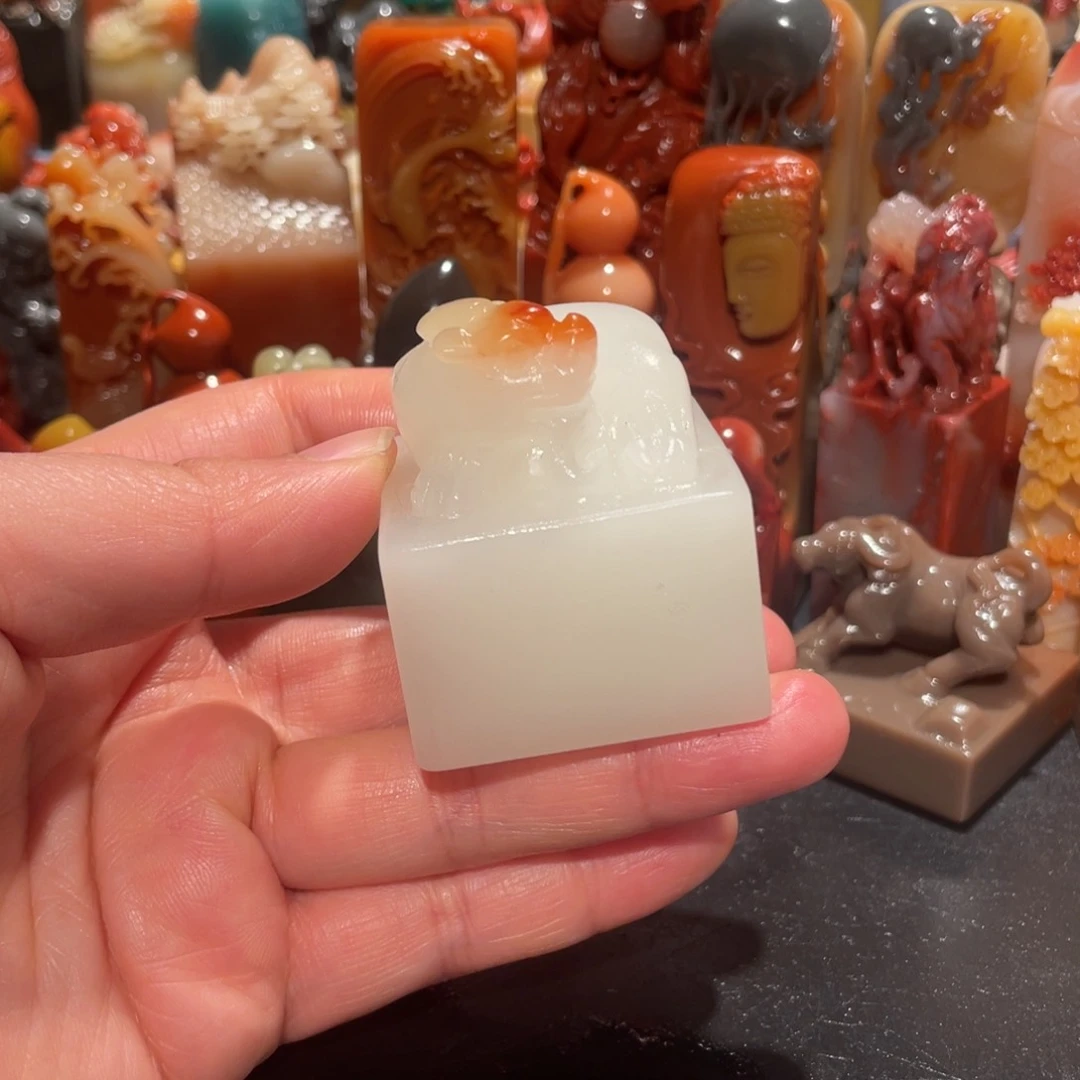 寿山石印石精美印