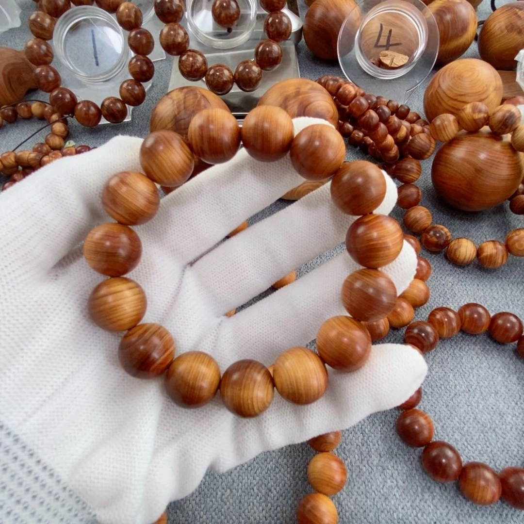 柏木（崖柏）手串/手链1.5红油