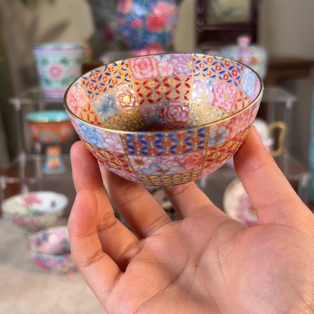 纯手工手绘 高端茶器