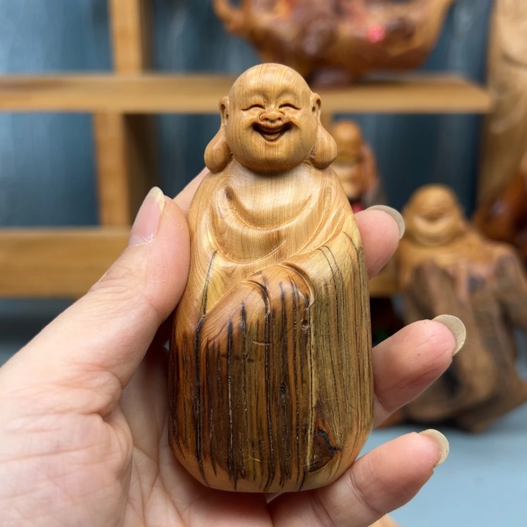 柏木崖柏木摆件手把件19