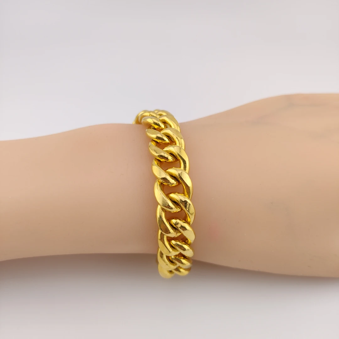 足银手链 足银手链 老板手链古巴链