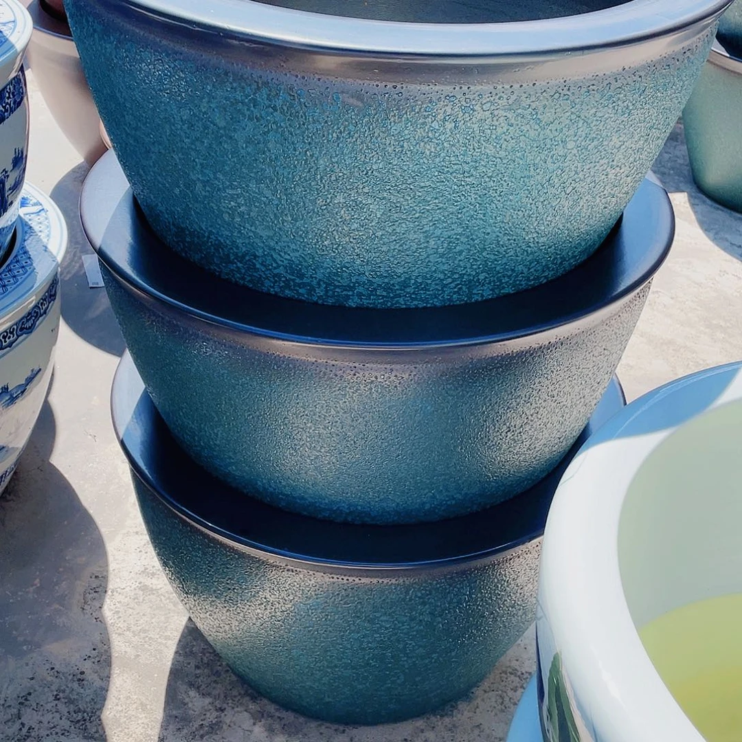 缸瓷器瓷器64高度41厘米