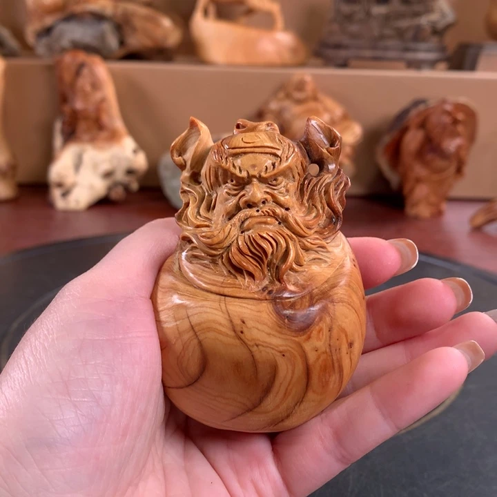 柏木（崖柏）根雕摆件