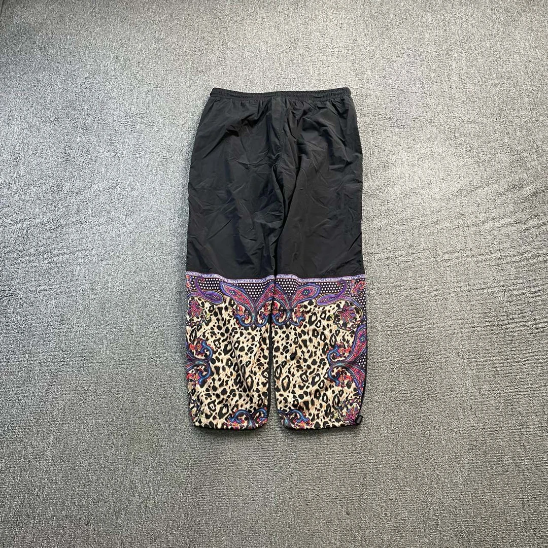 99新 VERSACE/范思哲 (ll)豹纹校服长裤 bc000817