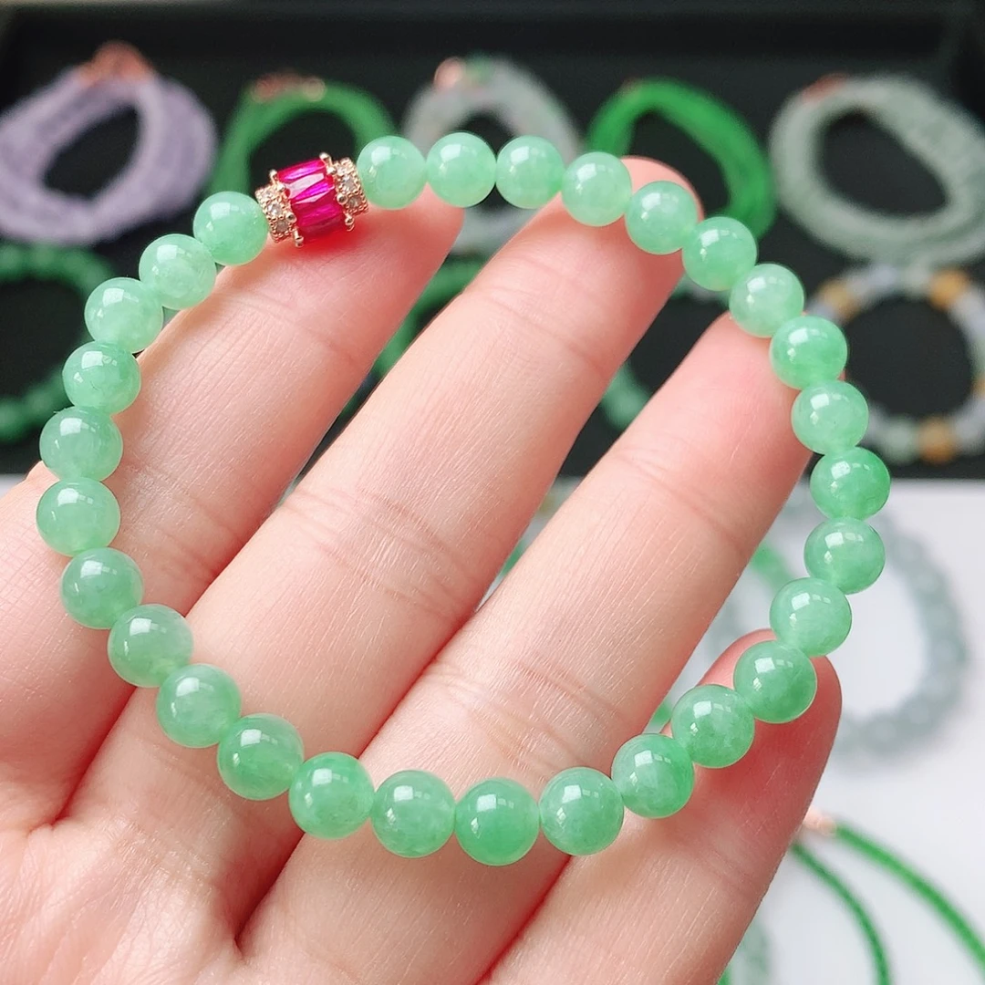 翡翠未镶嵌手链翡翠