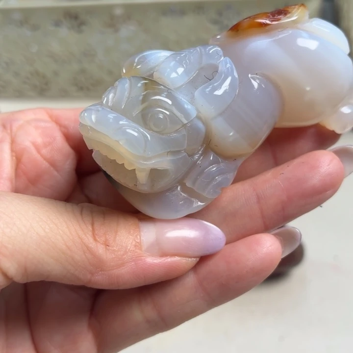 玛瑙/玉髓未镶嵌吊坠(不含链)