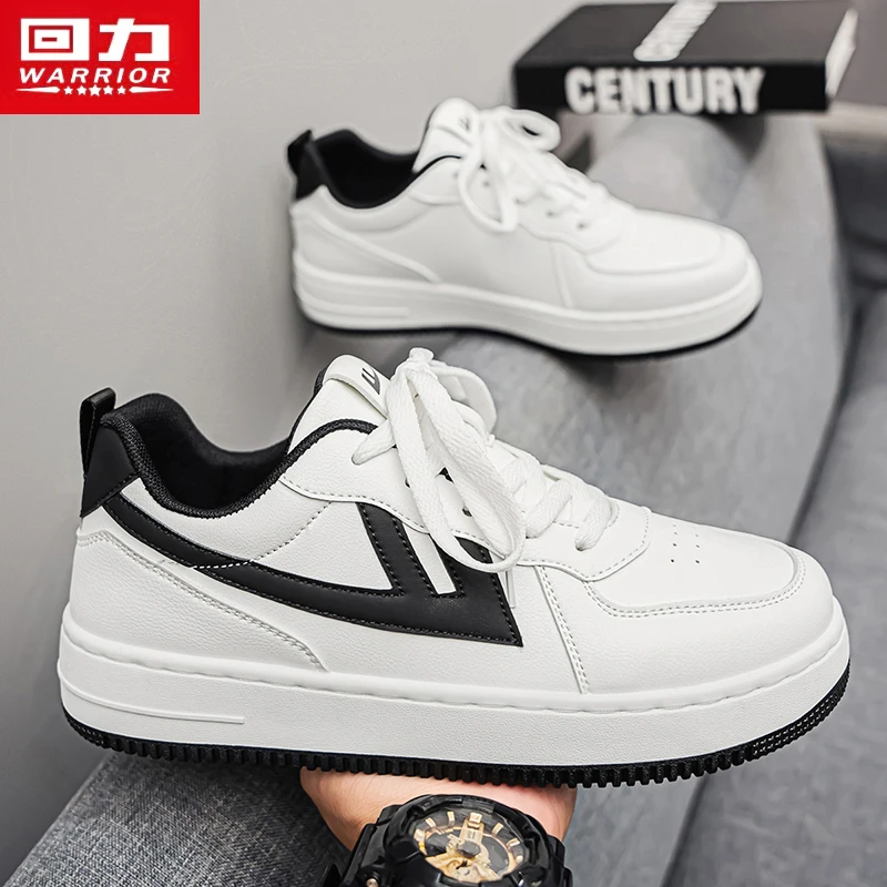 回力板鞋男款冬季百搭运动小白鞋子男士厚底增高休闲男鞋低帮潮鞋