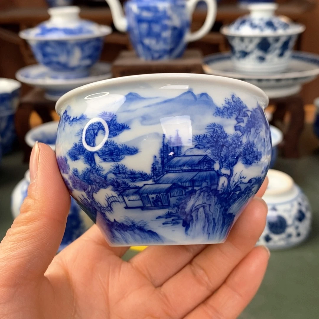 杯景德镇陶瓷手工手绘