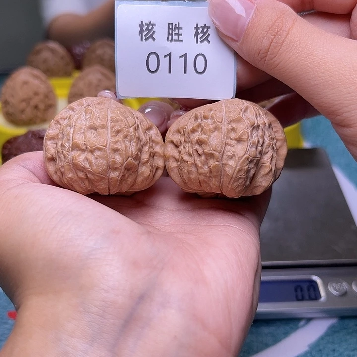 文玩核桃把件南瓜墩41.0110