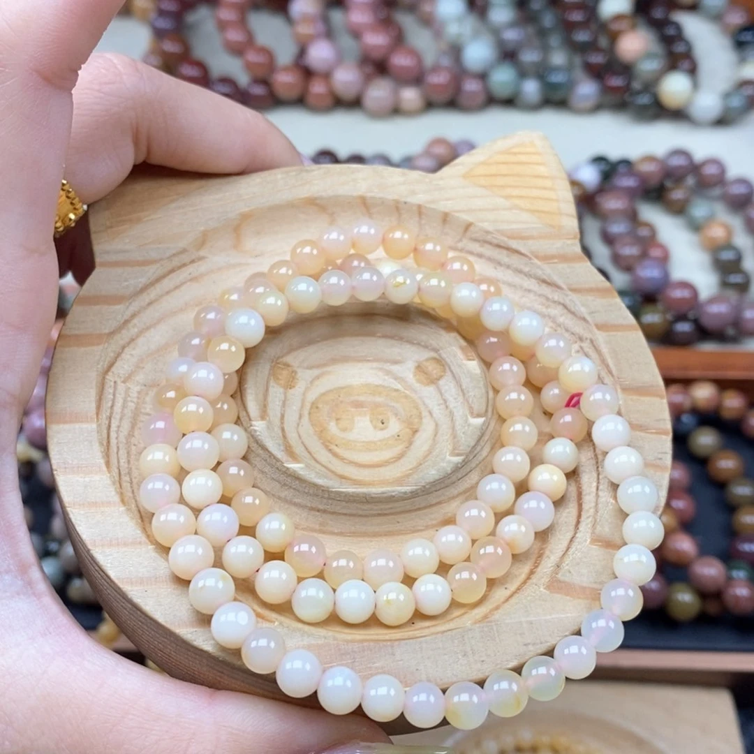 石英岩玉手链未镶嵌懿*