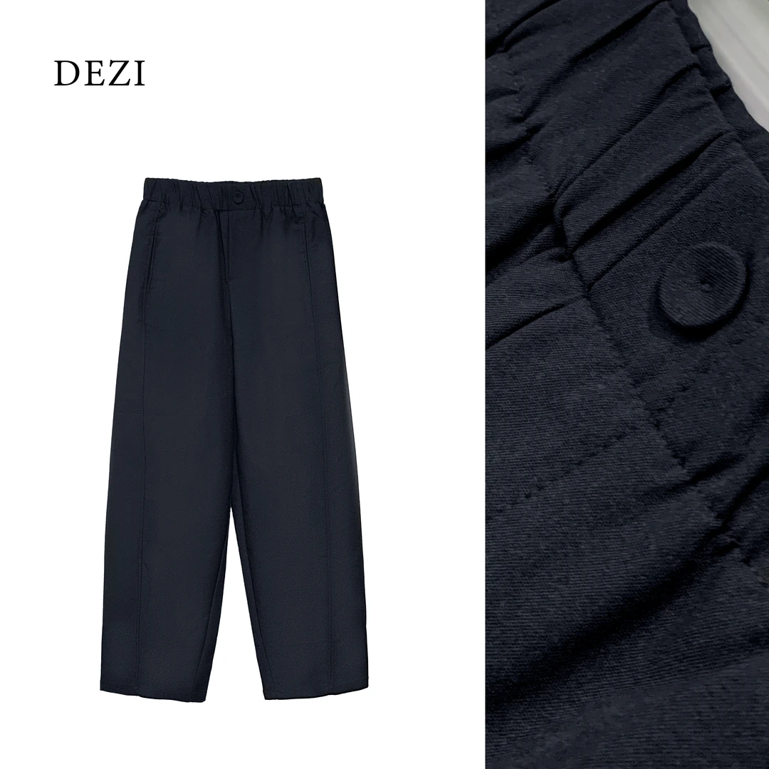 DEZI宝藏衣橱显瘦显腿长凉感百搭女西裤LS2515066